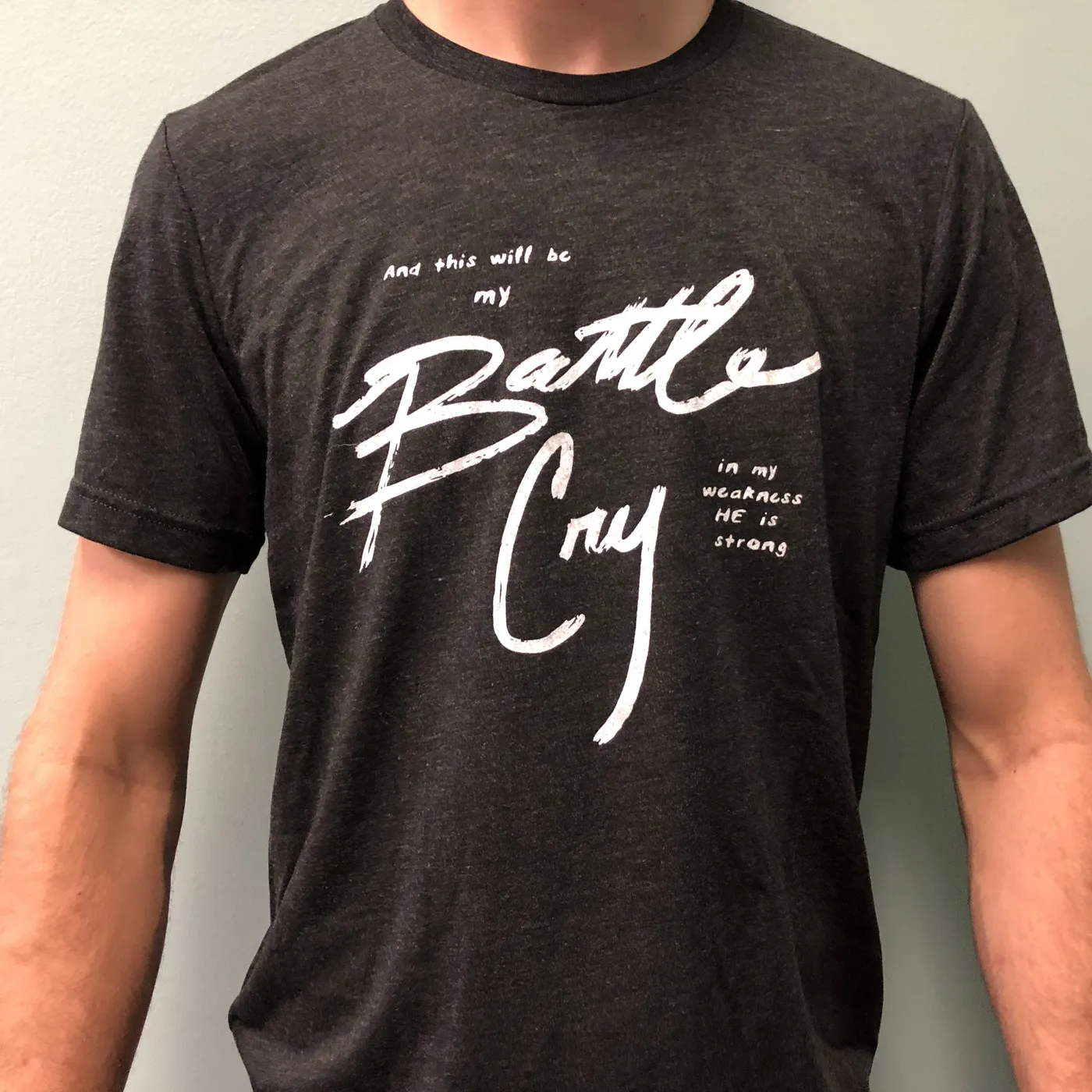 Nathan Thomas Battle Cry Tri-blend T-Shirt Charcoal