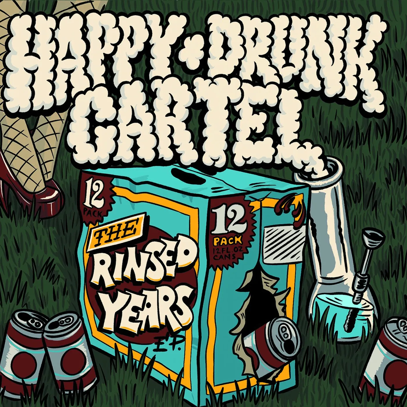 Happy Drunk Cartel "The Rinsed Years" CD EP