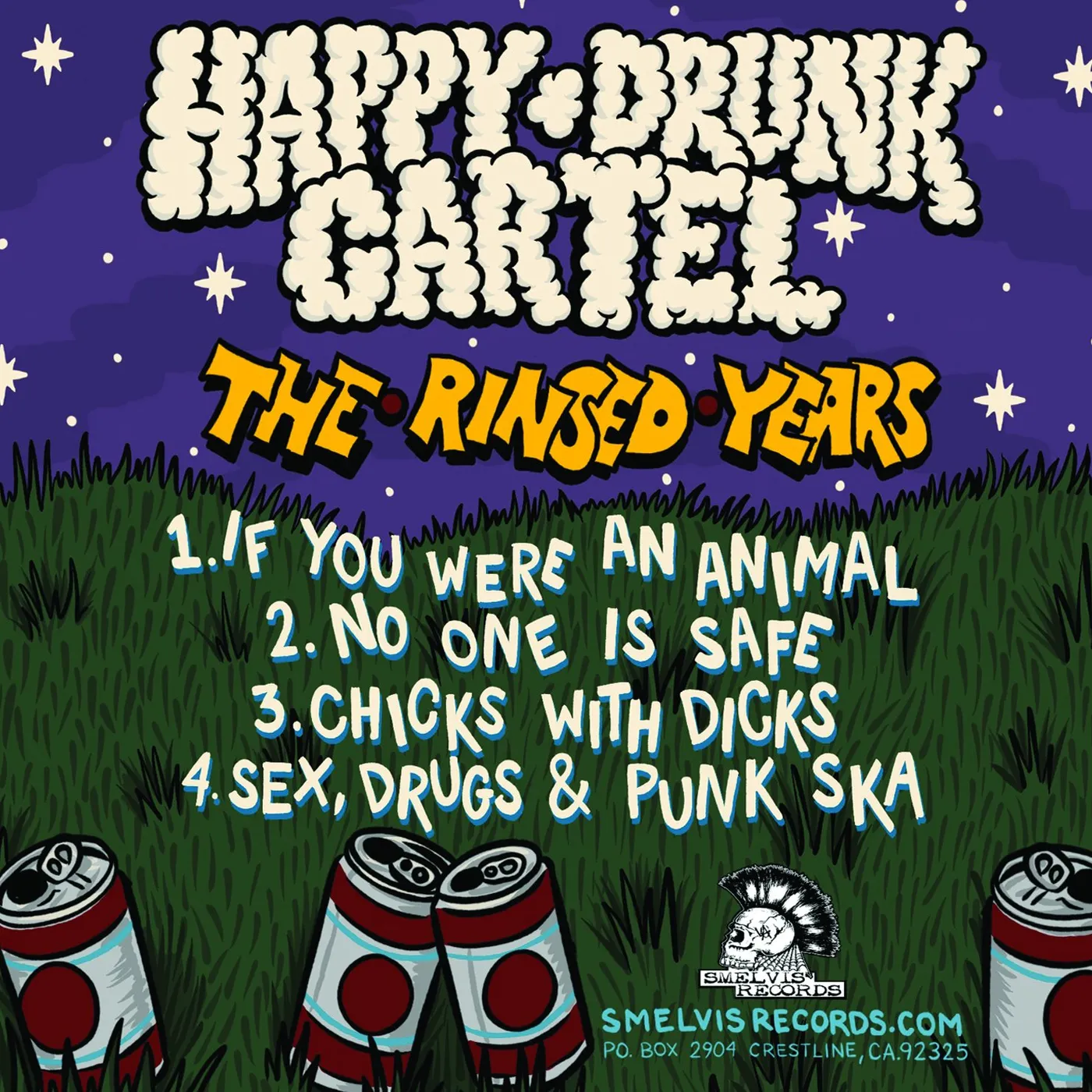 Happy Drunk Cartel "The Rinsed Years" CD EP