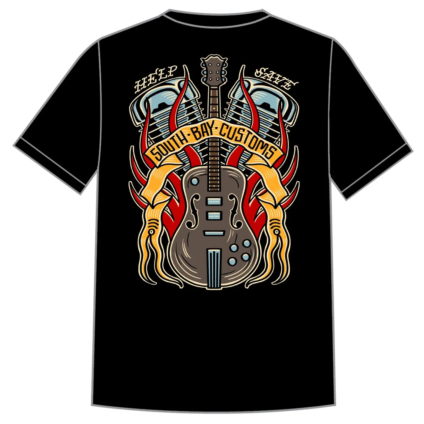 South Bay Customs "Help Save" Shirt