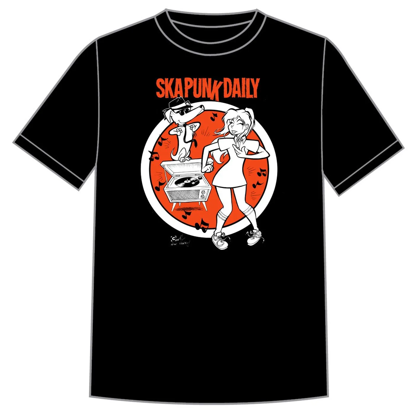 Road Dog Merch Ska Punk Daily "Dance Party" Shirt
