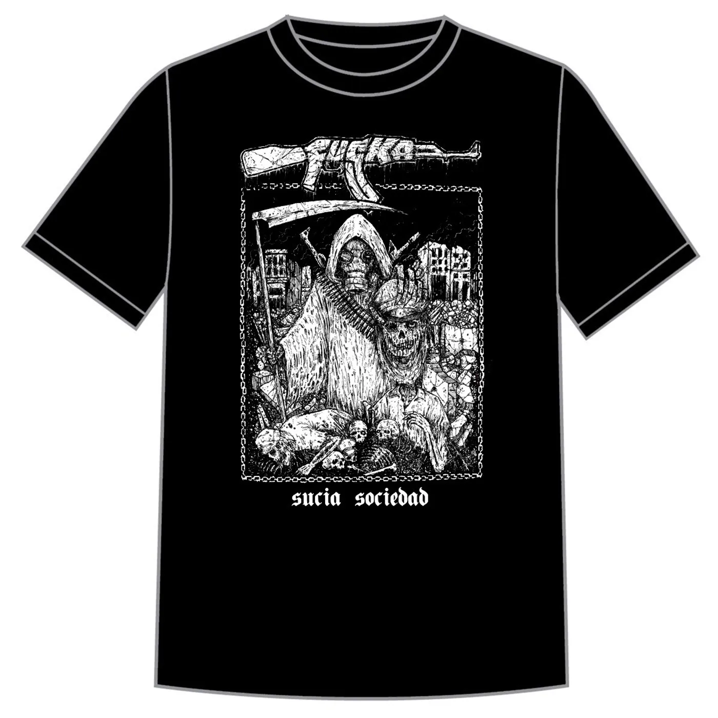 Smelvis Records Fuska "Sucia Sociedad" Shirt