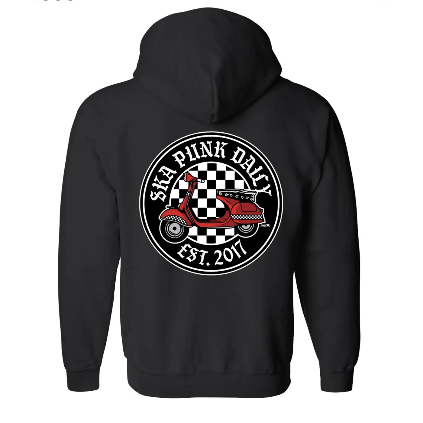 Road Dog Merch Ska Punk Daily "Est 2017" Hoodie