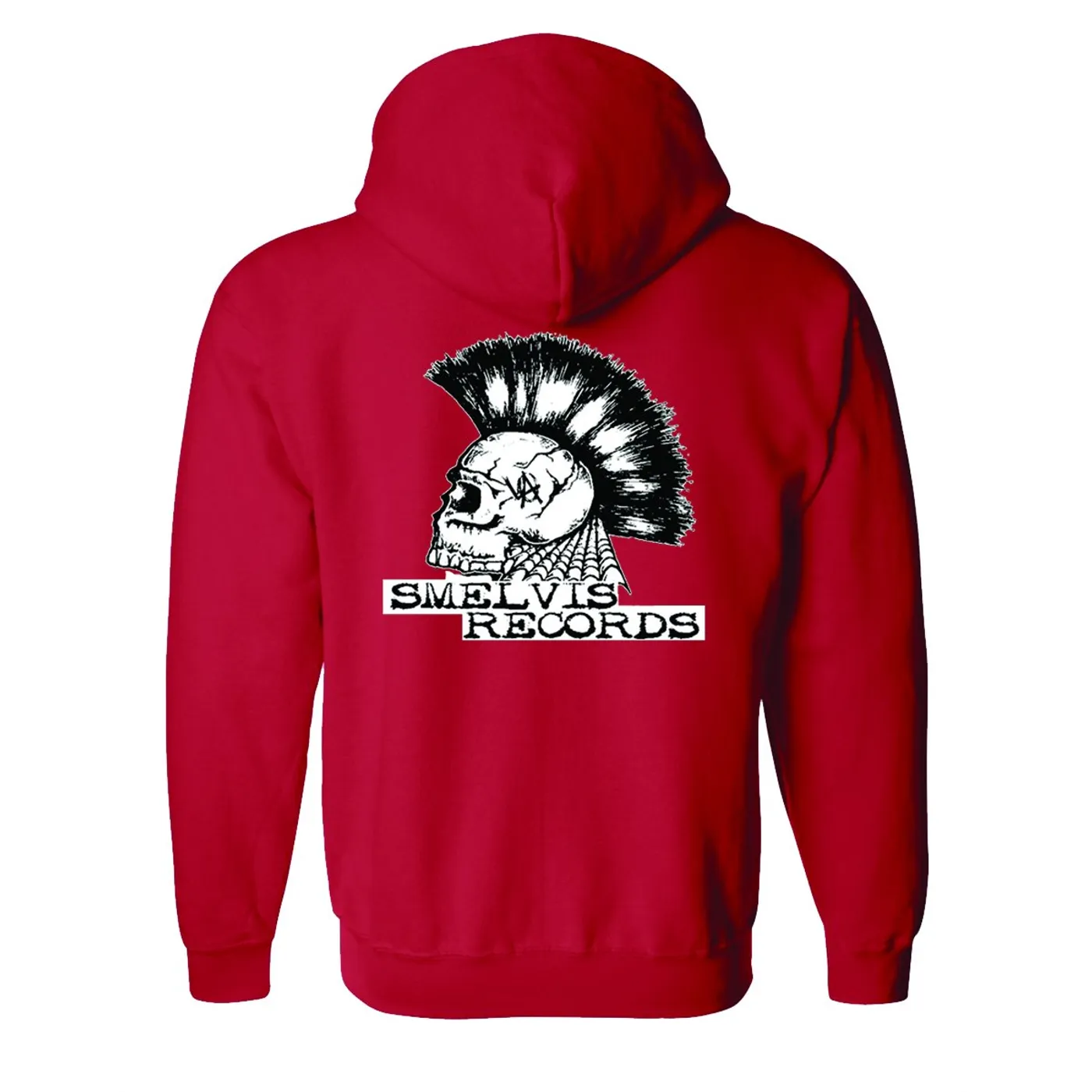 Smelvis Records Red Hoodie