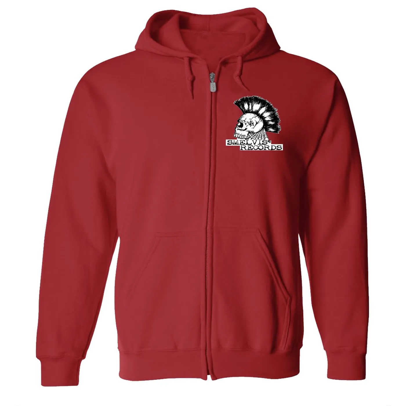 Smelvis Records Red Hoodie