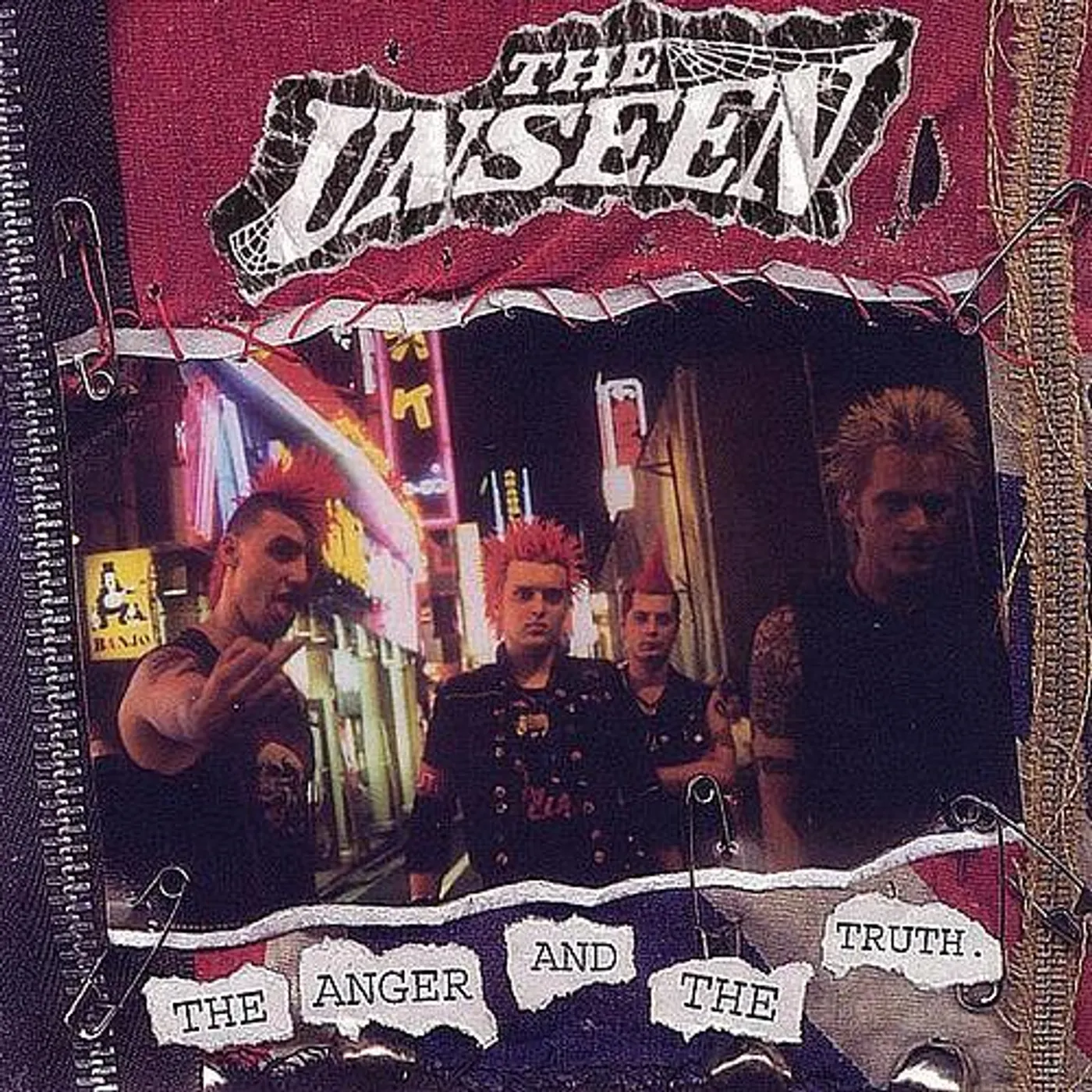 The Unseen "Anger & The Truth" 12" Record