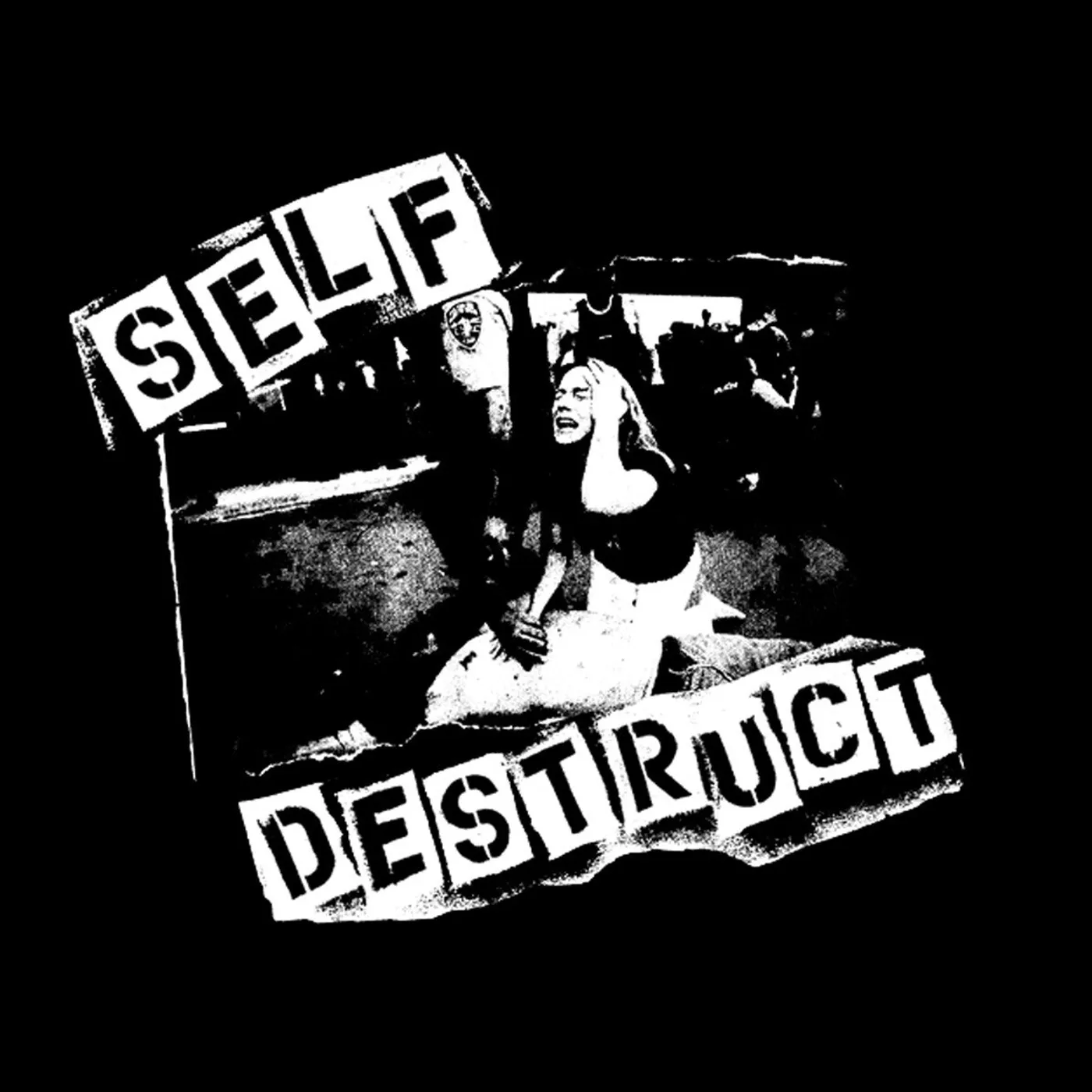Self Destruct "Victim" Back Patch