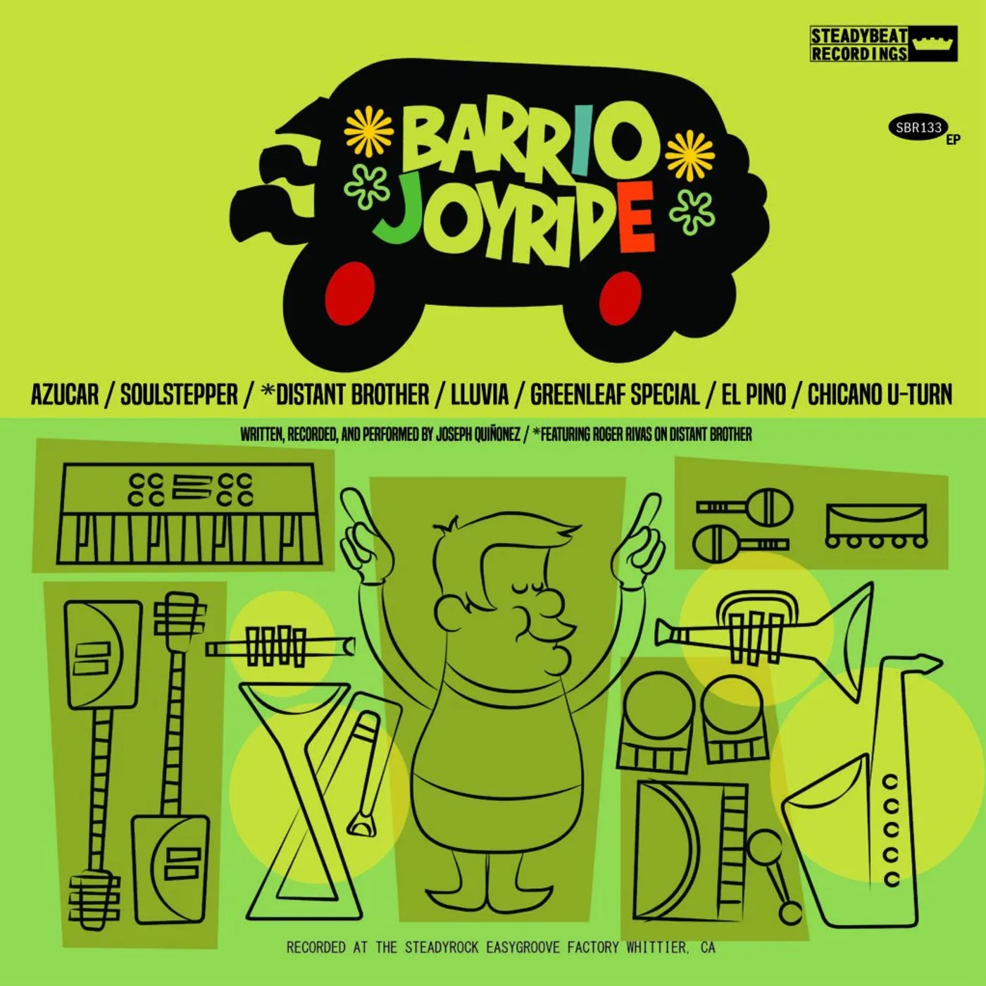 Saucy Horn Barrio Joyride EP (Vinyl)