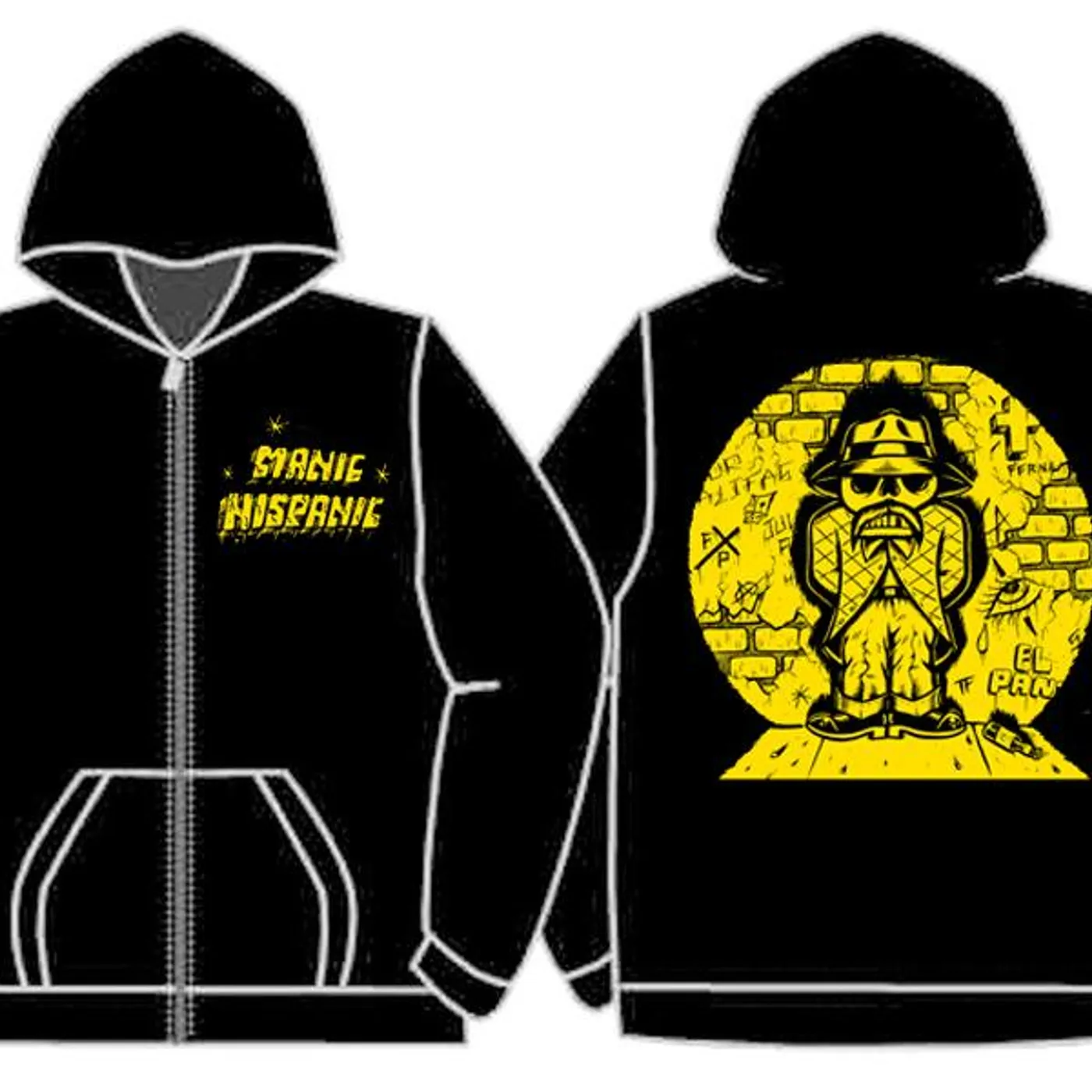 Manic Hispanic "Cholo en La Calle" Hoodie