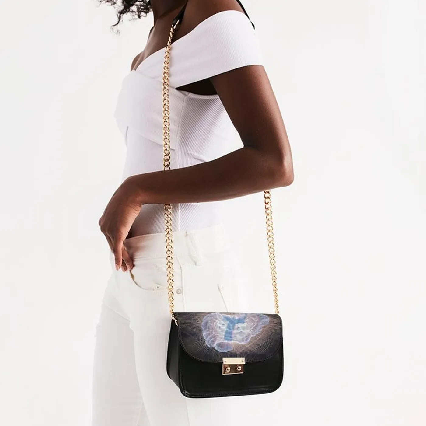 TFMOM The Holy Tee. Small Shoulder Bag
