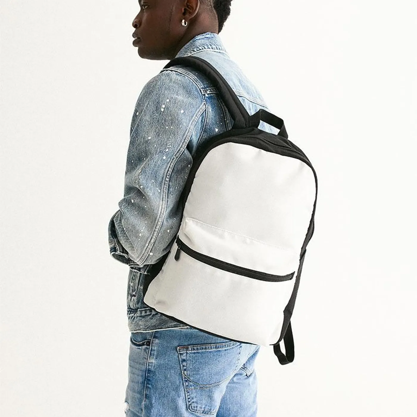 TFMOM Hai Fam. Small Canvas Backpack