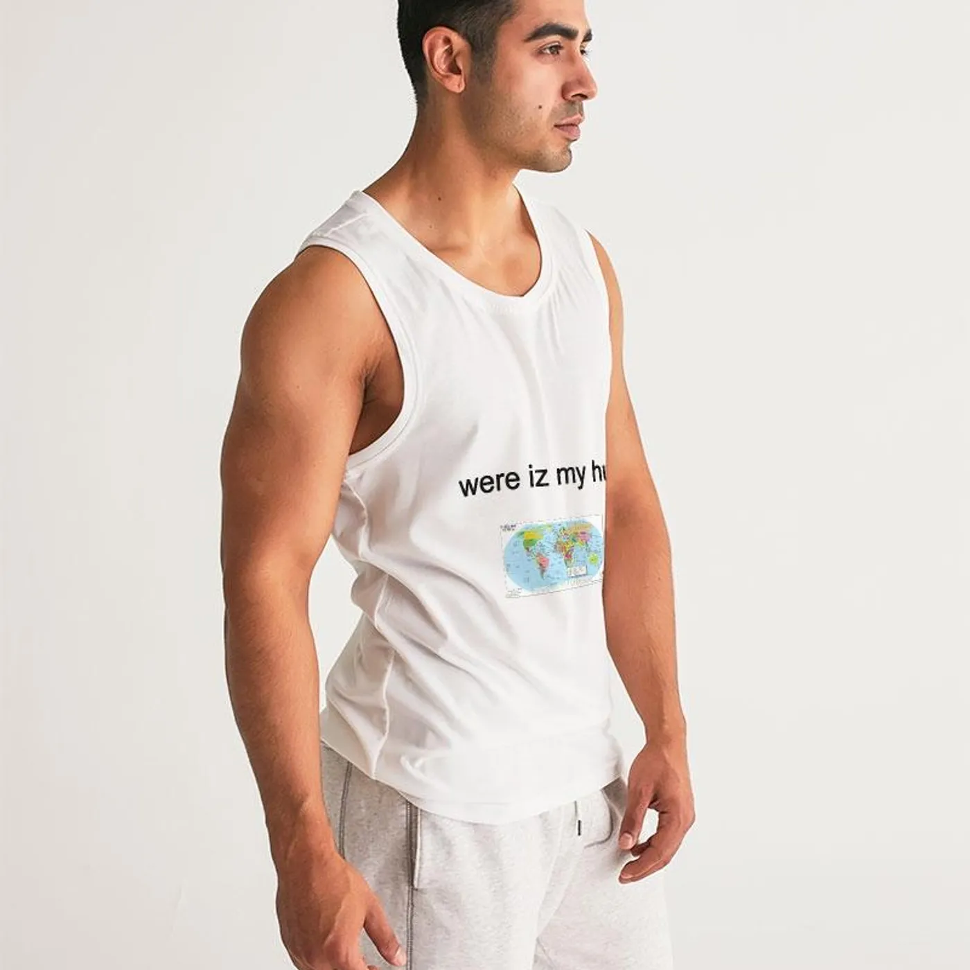 TFMOM Where's My HUG Men's Sports Tank