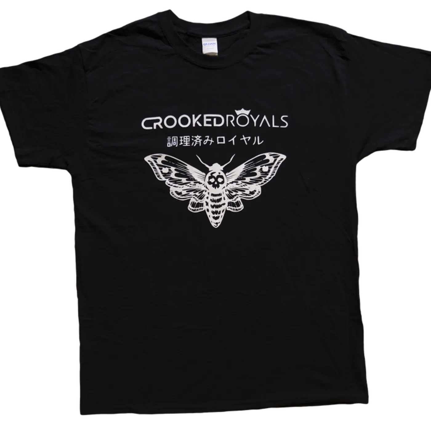 Crooked Royals Death Moth Tee (Black)