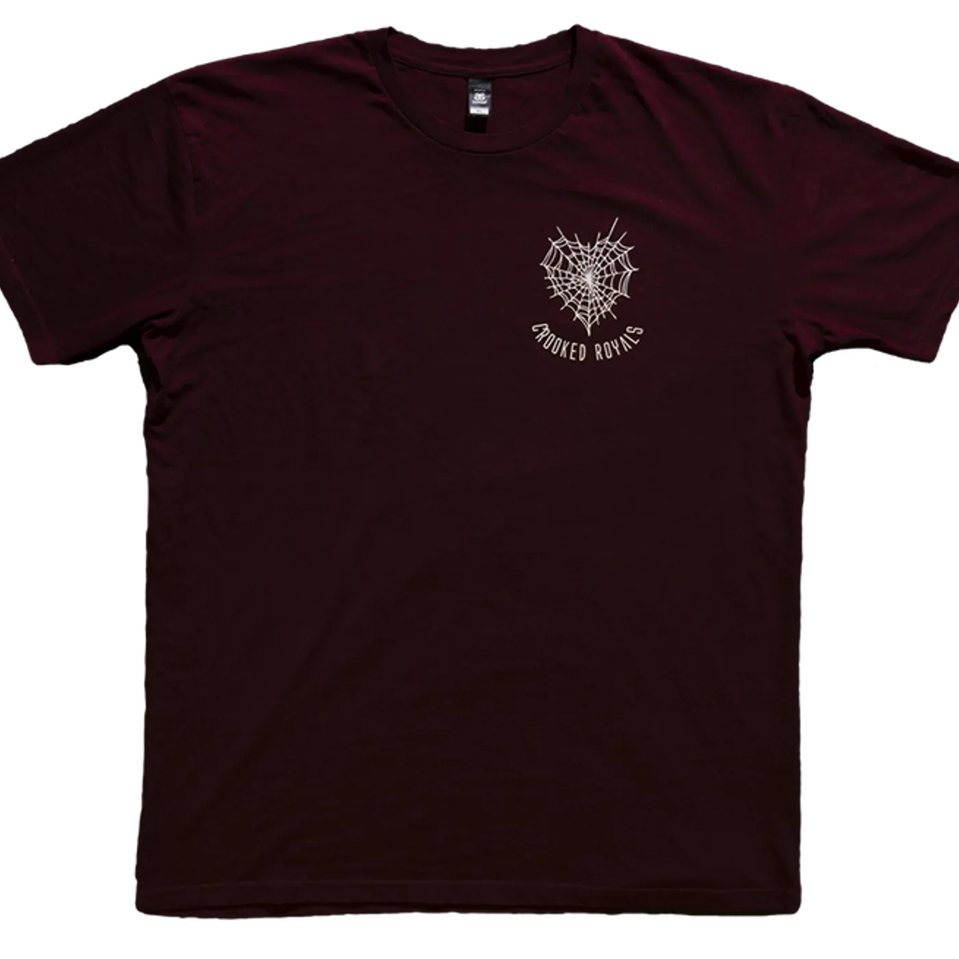 Crooked Royals Spider Hand Tee (Ron Burgundy)