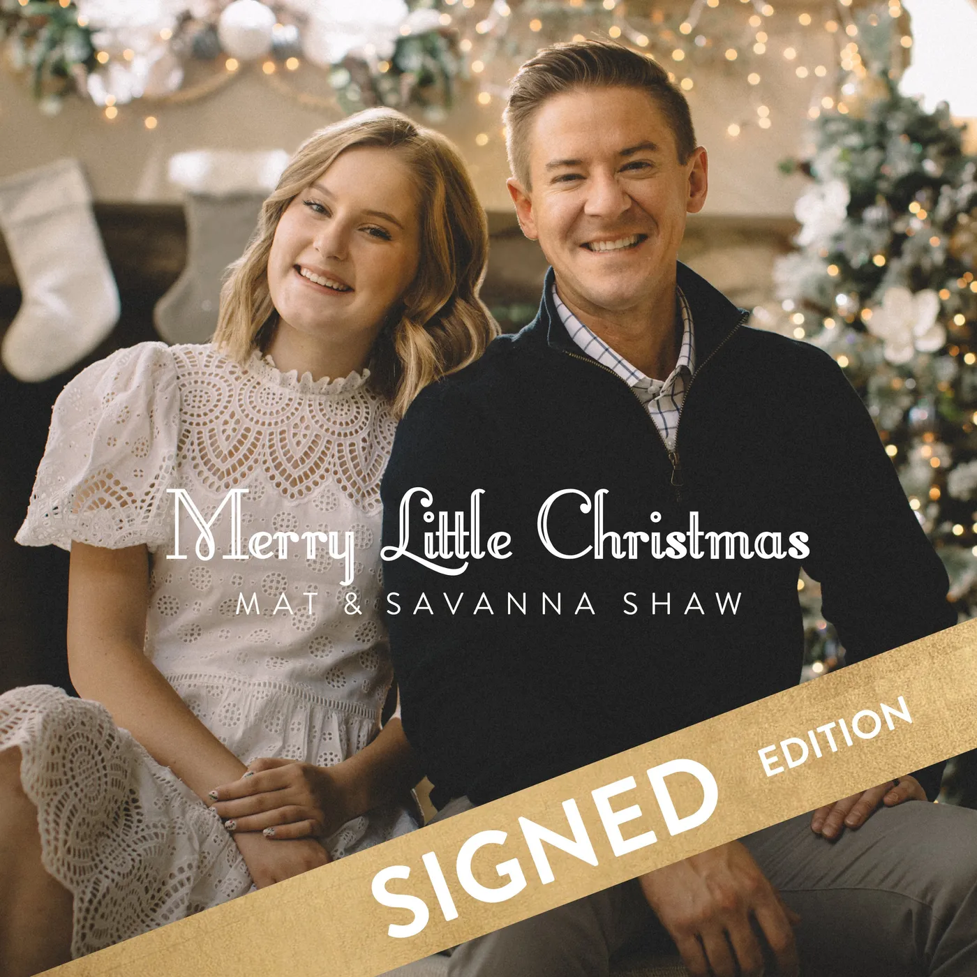 Mat and Savanna Shaw Merry Little Christmas - CD *SPECIAL SIGNED EDITION*