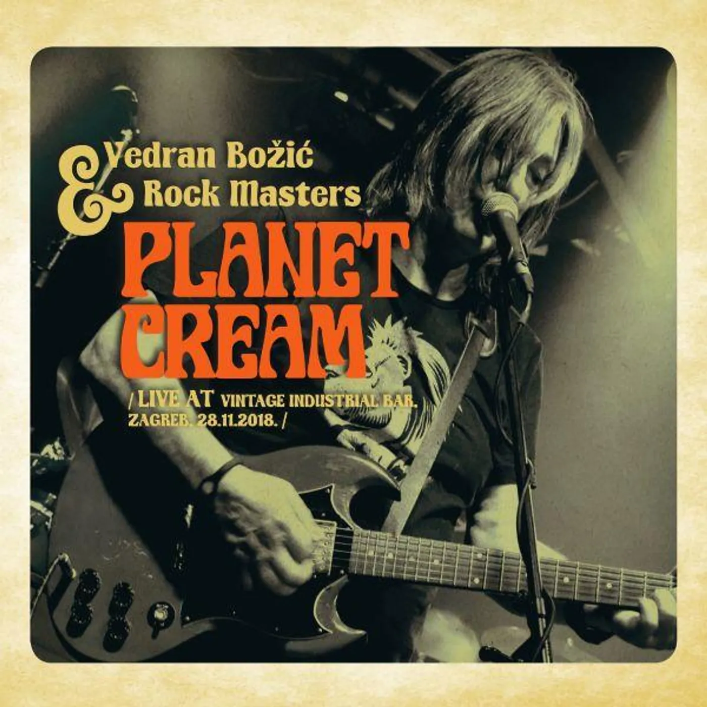 Vedran Bozic & ROCK MASTERS - PLANET CREAM (LIVE AT VINTAGE BAR)