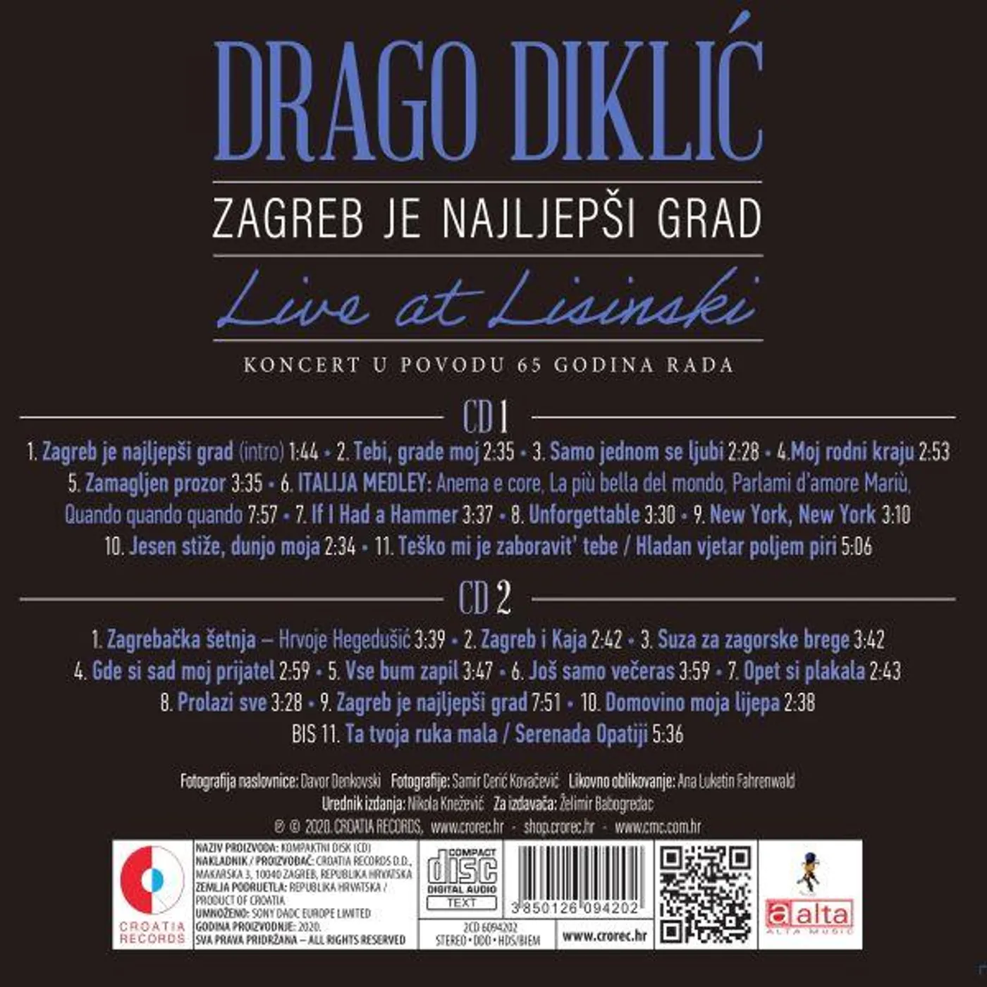 Drago Diklic - ZAGREB JE NAJLJEPŠI GRAD