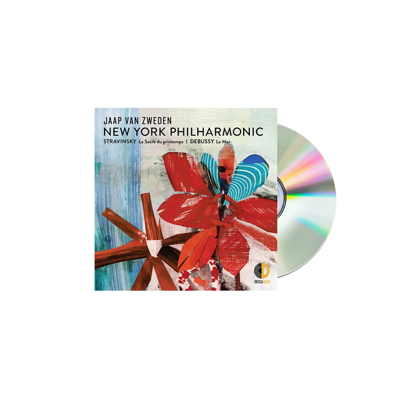 Jaap van Zweden & New York Philharmonic Stravinsky: Le Sacre du printemps; Debussy: La Mer CD