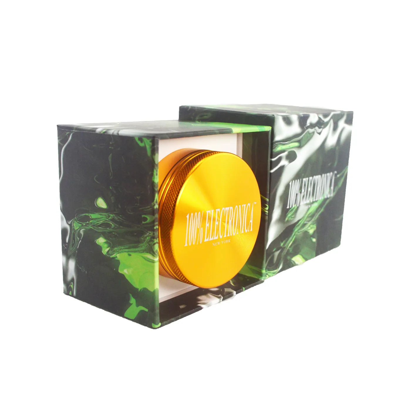 100% Electronica 420% Electronica Premium Aluminum "Plant Matter Dematerializer" Kit - [LTD Edition Yellow]