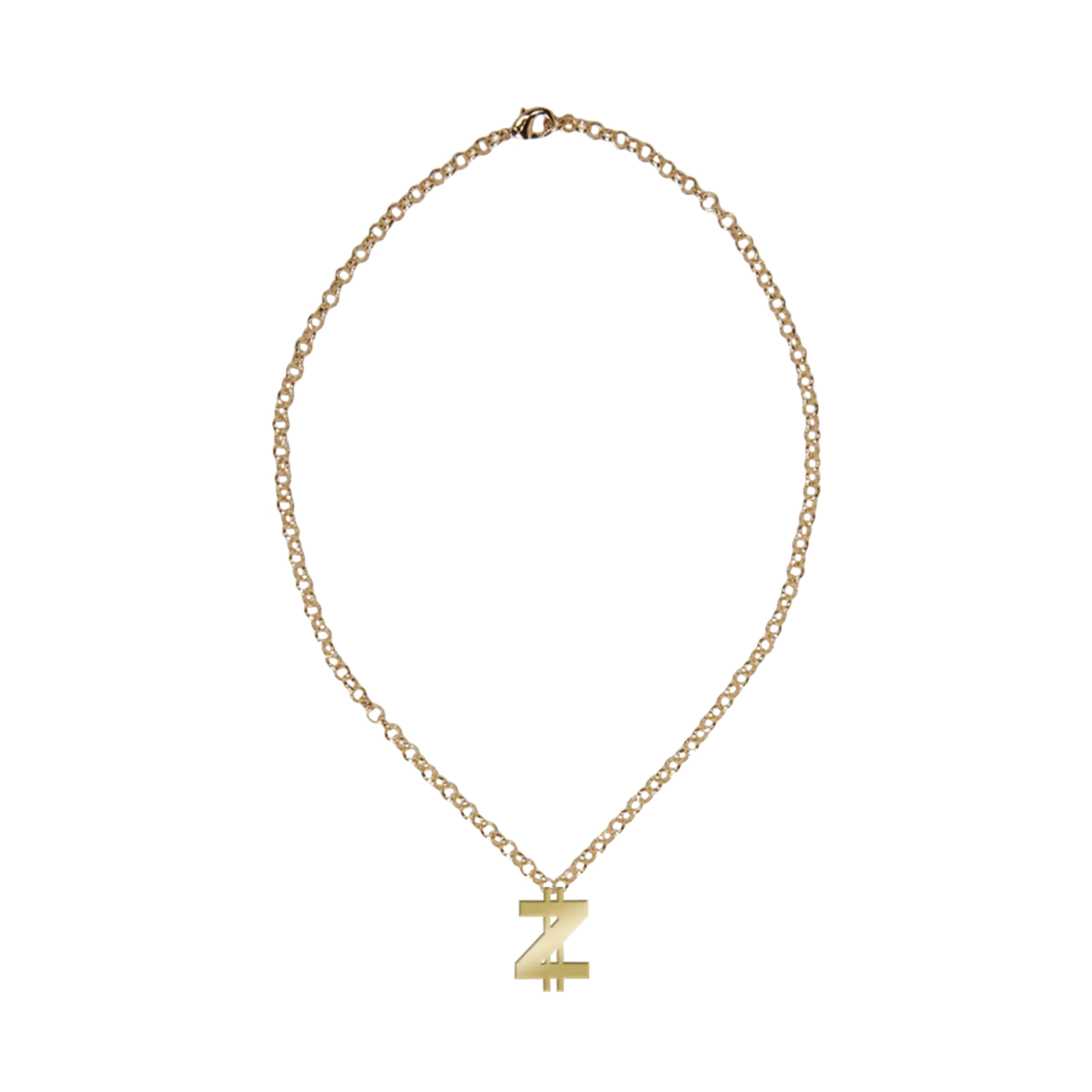Zoe Wees Z Logo Necklace