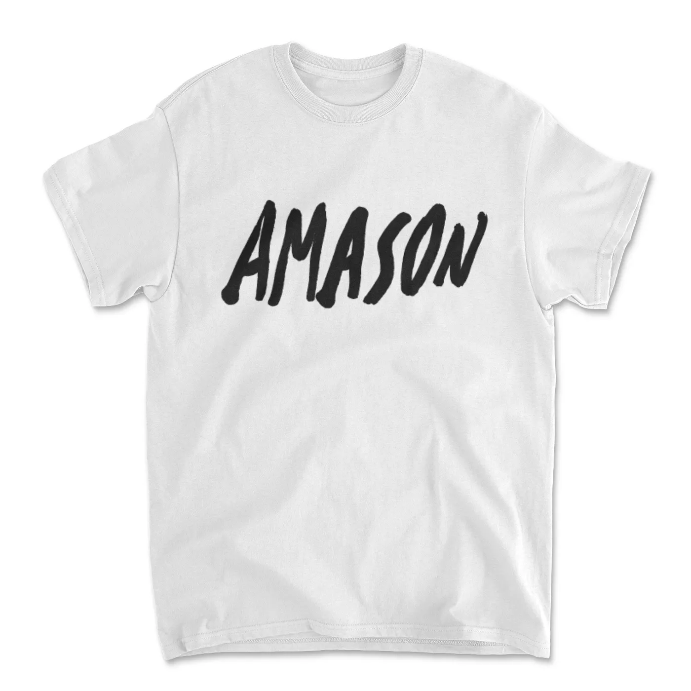 Amason T-shirt Logo Vit