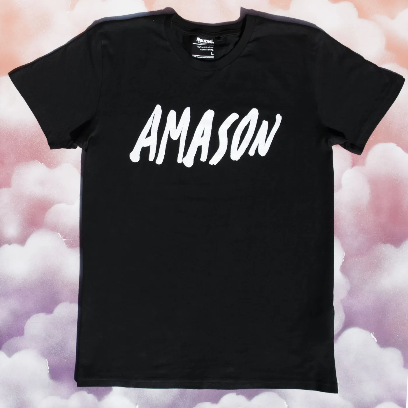 Amason T-shirt Logo svart