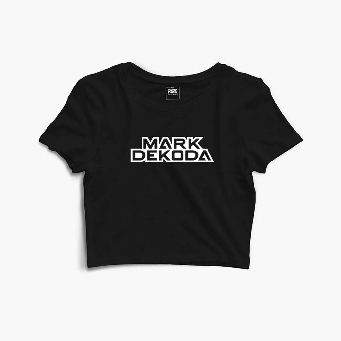 Mark Dekoda Crop Top in schwarz
