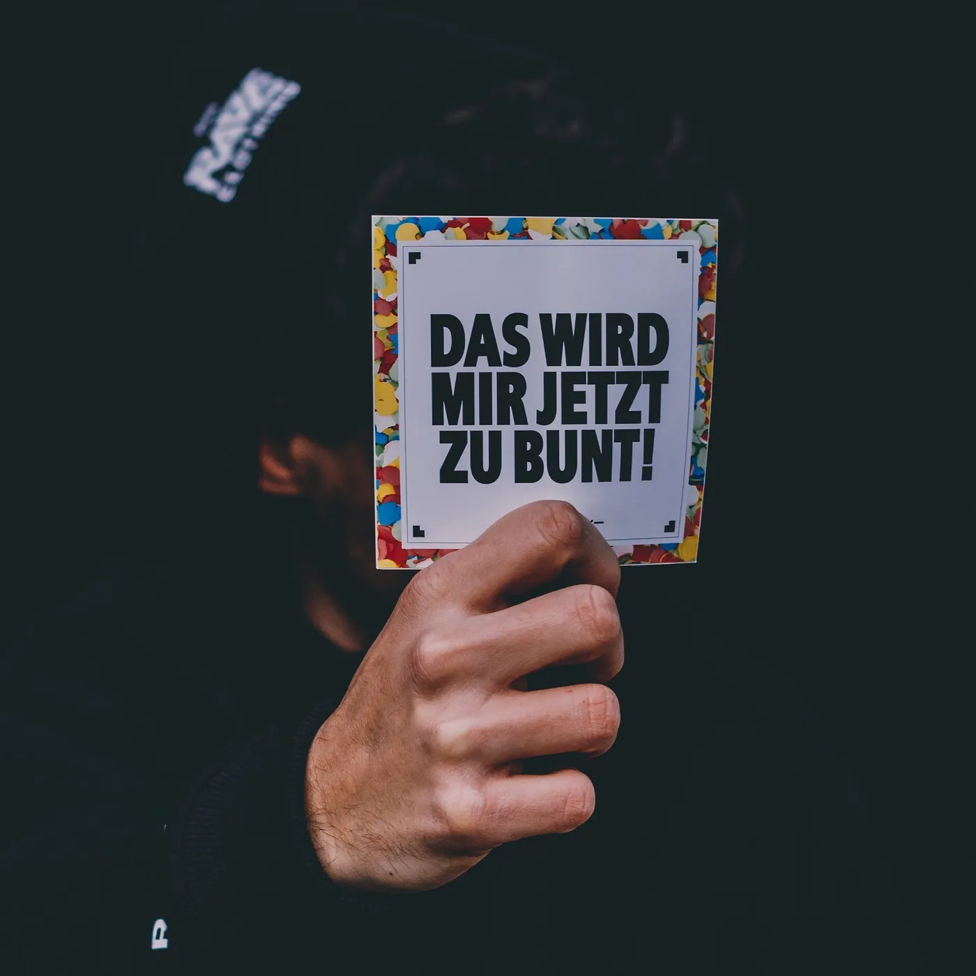 Rave Clothing Das wird mir jetzt zu bunt Sticker