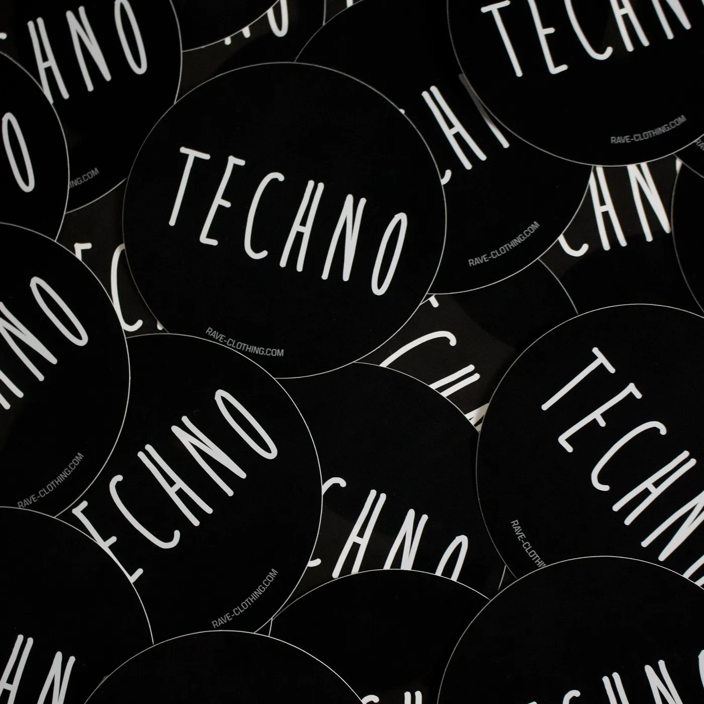 Rave Clothing Techno Sticker Set