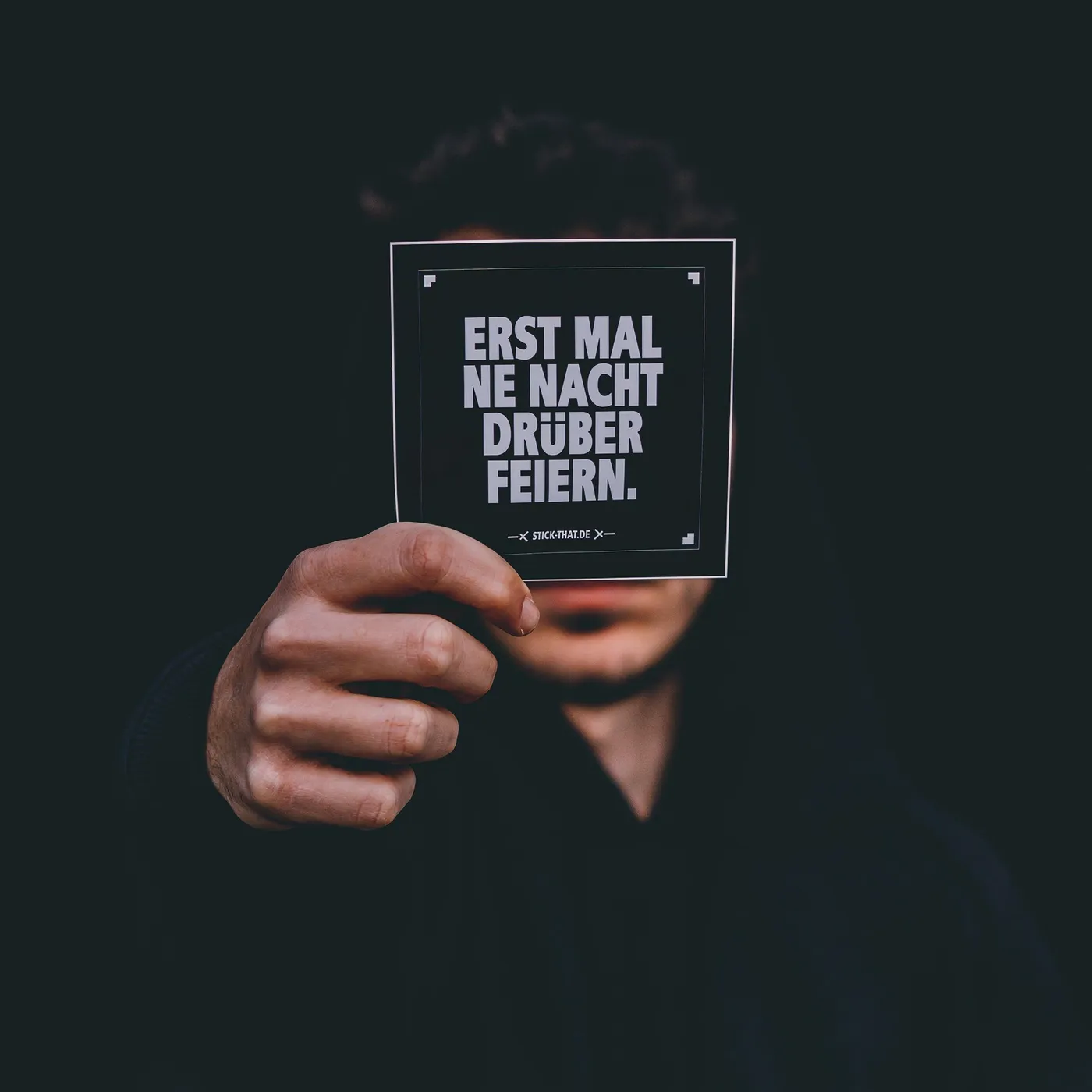 Rave Clothing Erst mal ne Nacht drüber feiern Sticker