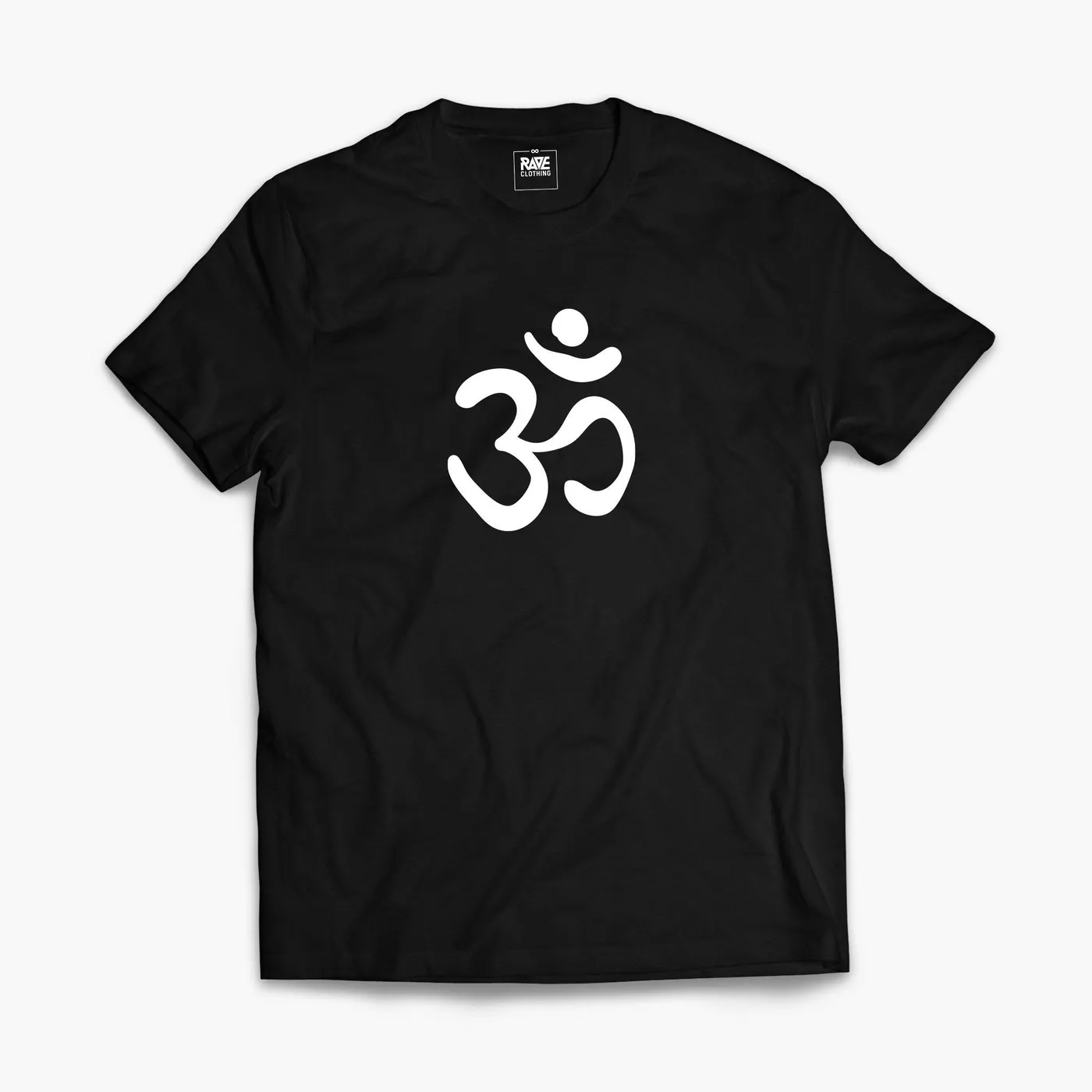 Rave Clothing OM Goa T-Shirt in schwarz