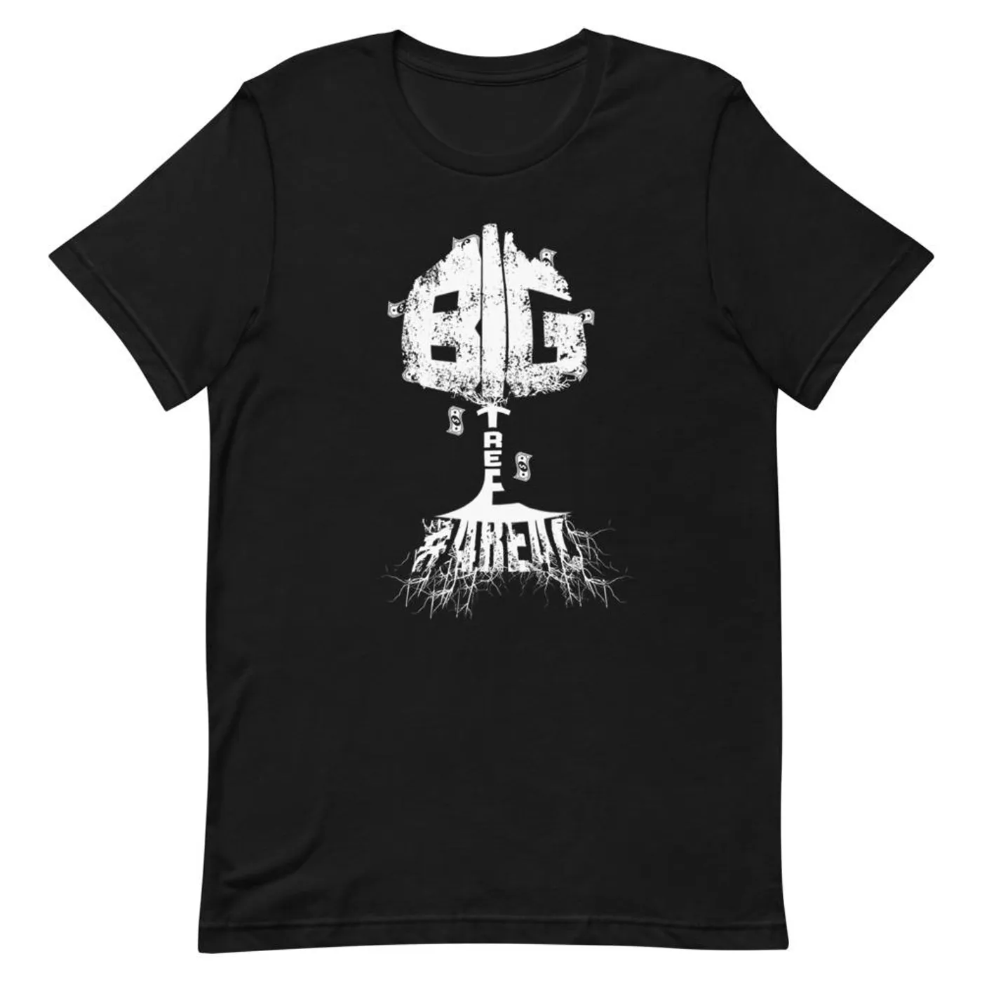 Big Tree #4Real Cash Tree T (White Logo)