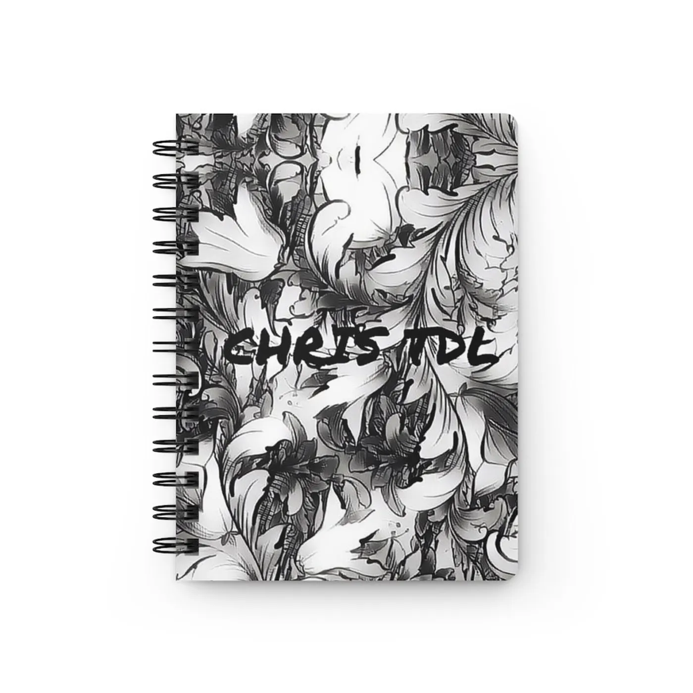 Chris TDL Spiral Bound Journal Grey