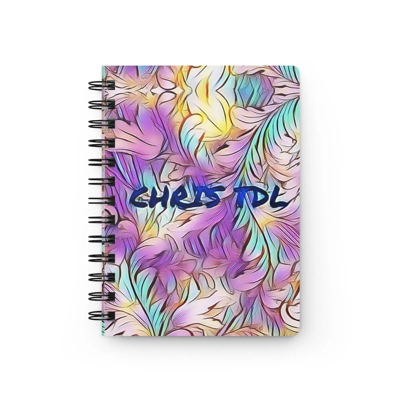 Chris TDL Spiral Bound Journal Pink