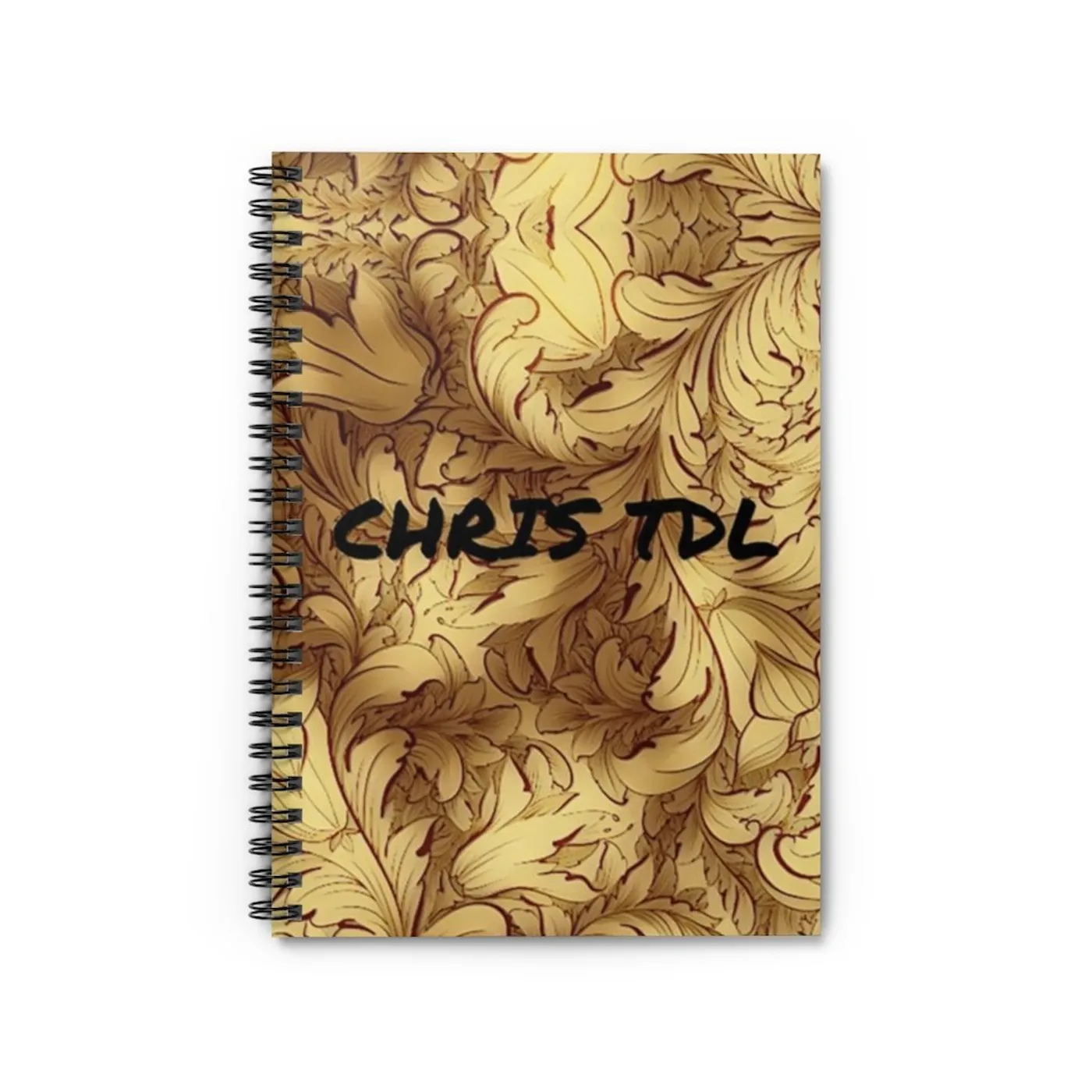 Chris TDL Spiral Notebook - Ruled Line