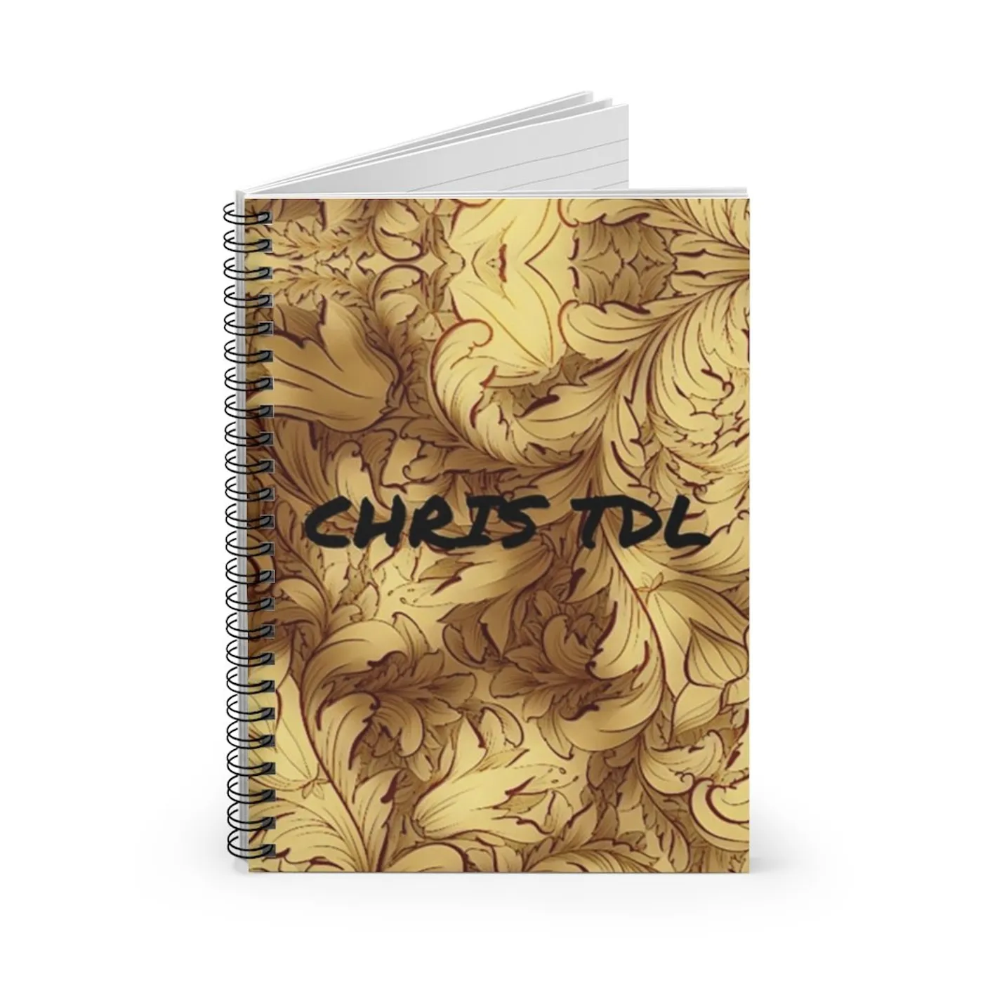 Chris TDL Spiral Notebook - Ruled Line