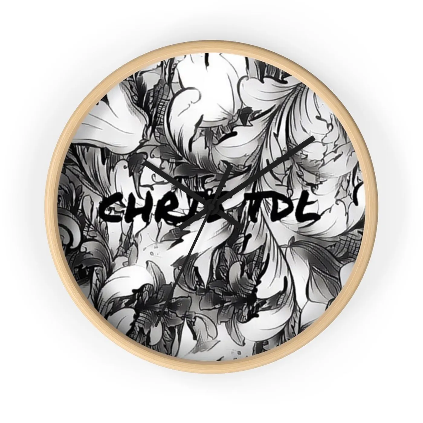 Chris TDL Wall clock Grey