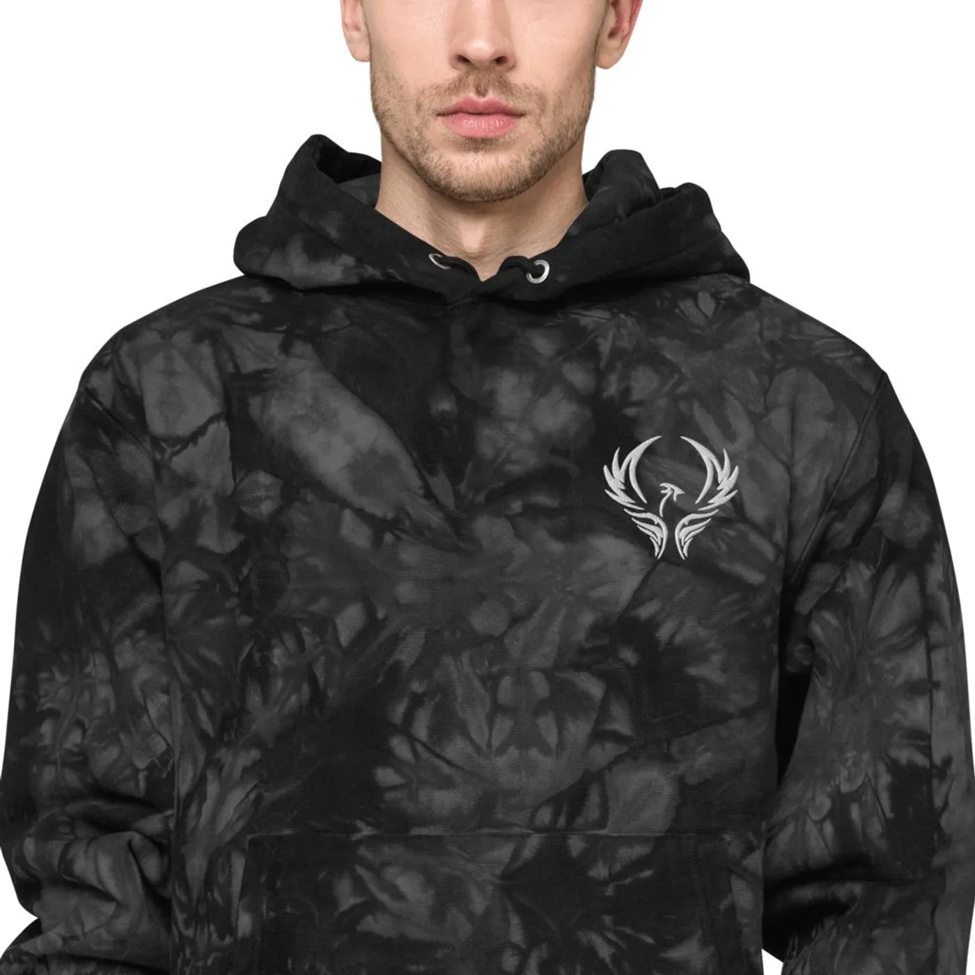 Million Hope by Chris TDL Luxury Unisex Champion tie-dye hoodie