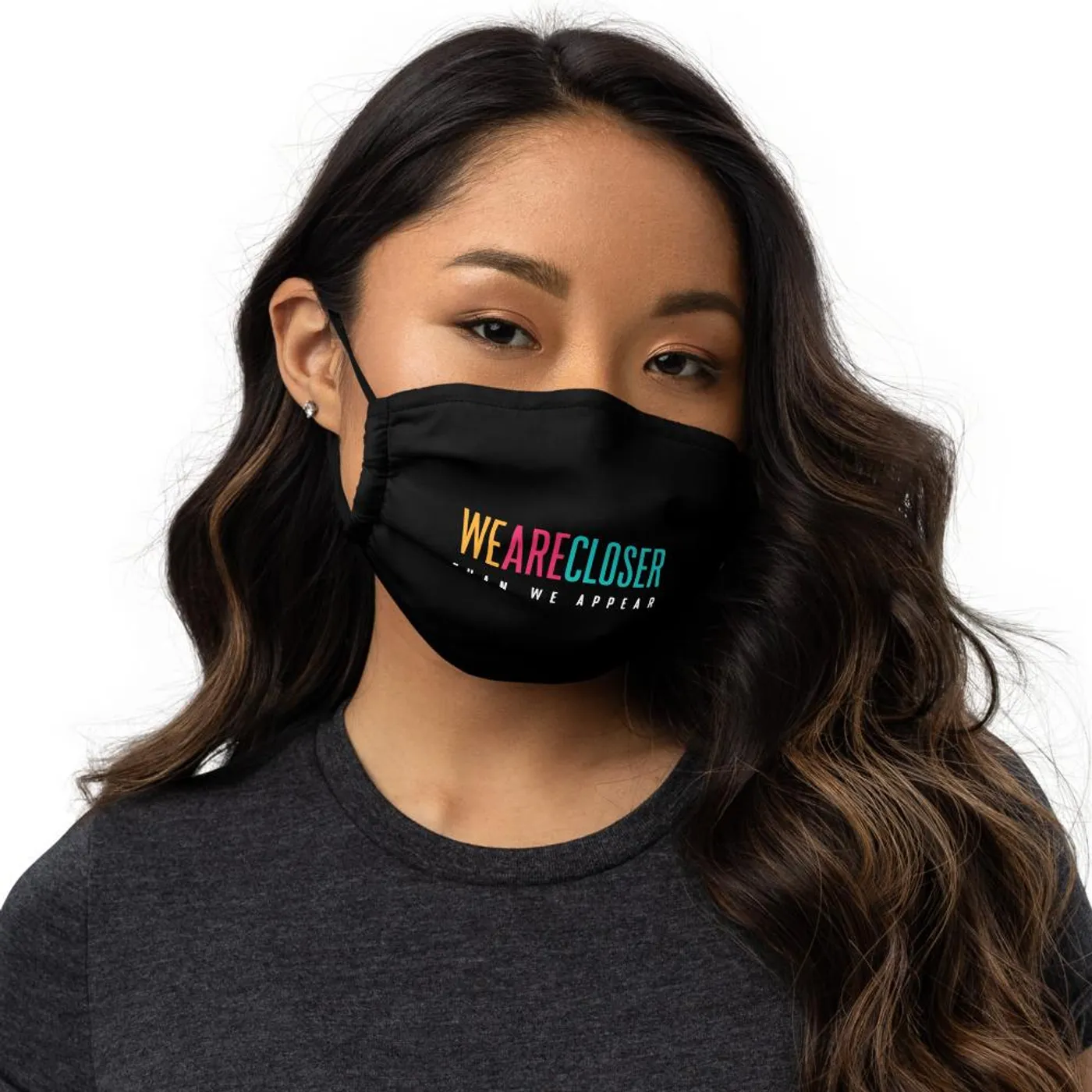 Solu Music 'We Are Closer' Premium Face Mask