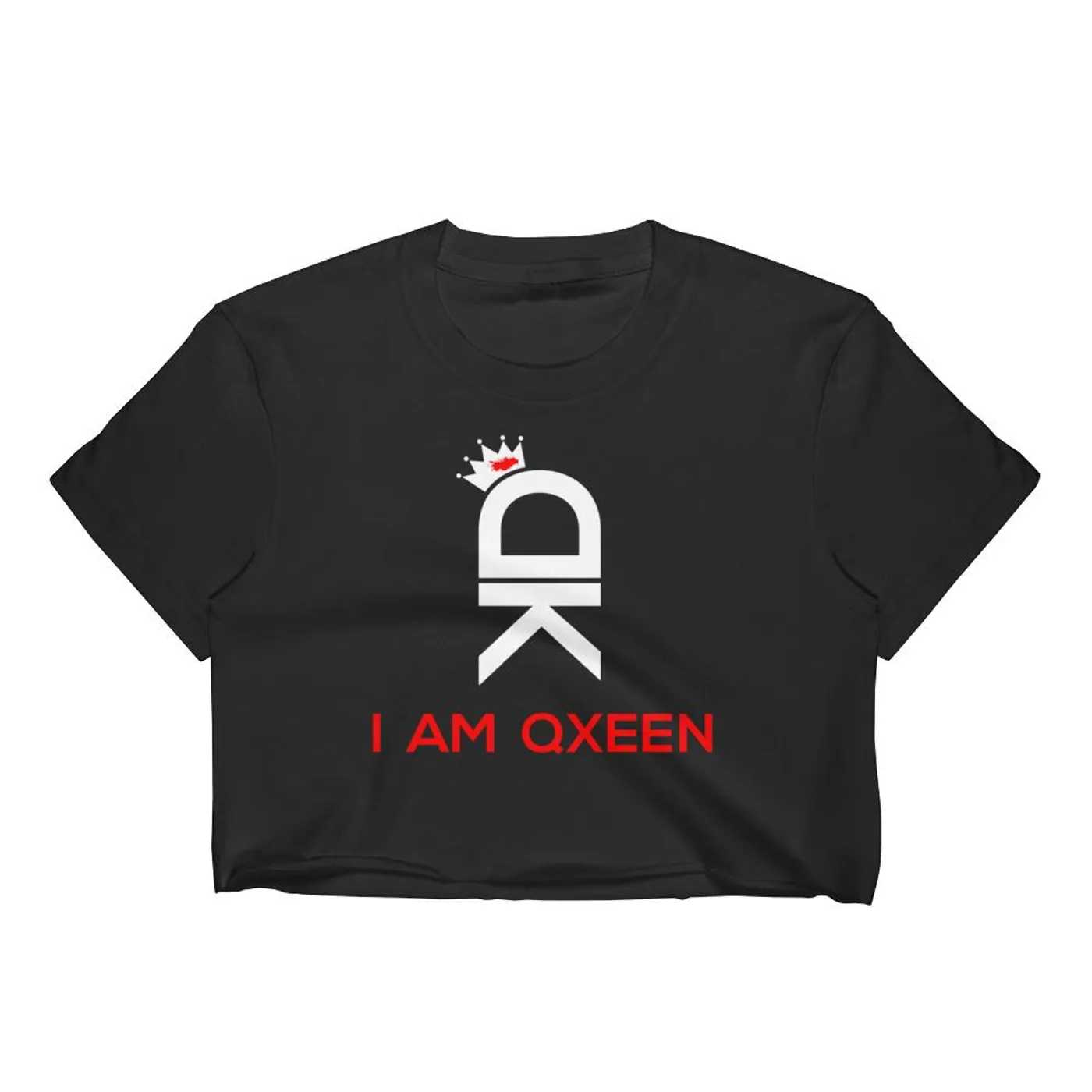 Dabron Kain DK I Am Qxeen Women's Crop Top