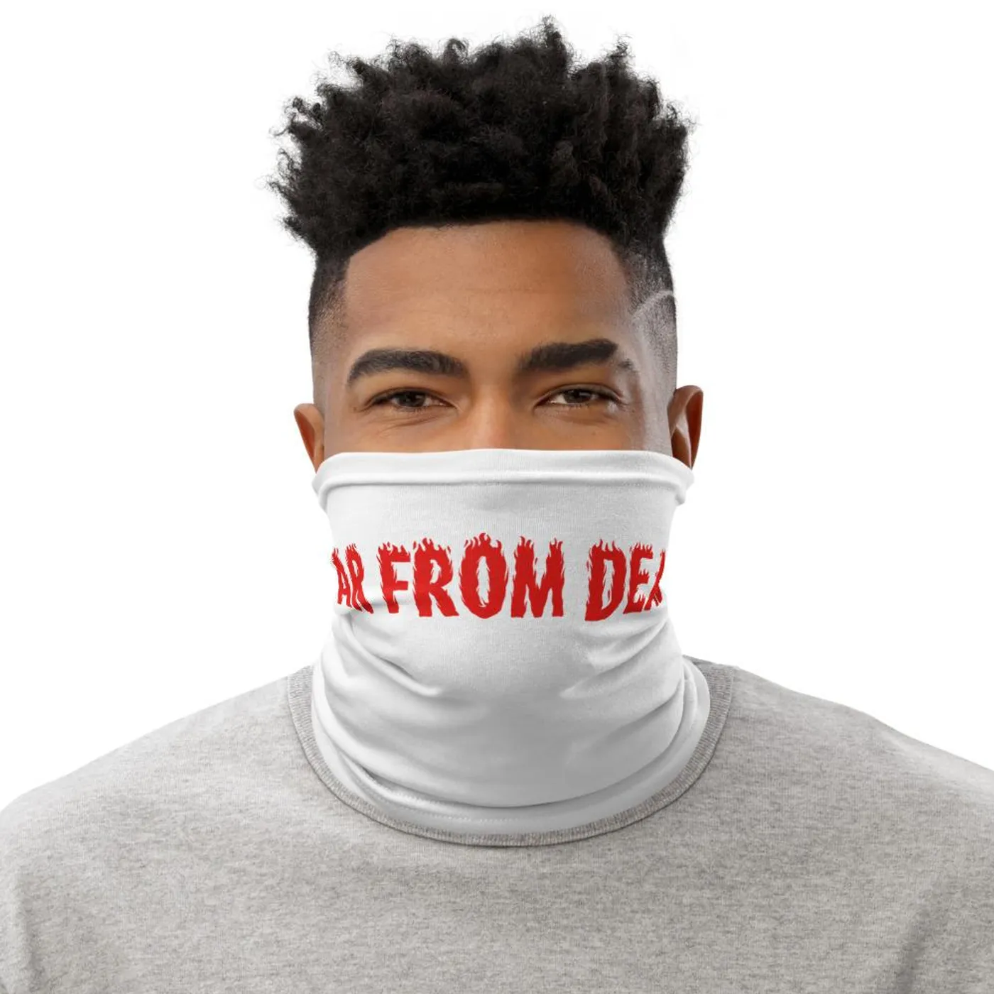 Xuitcasecity XCC "Far From Dead" Neck Gaiter