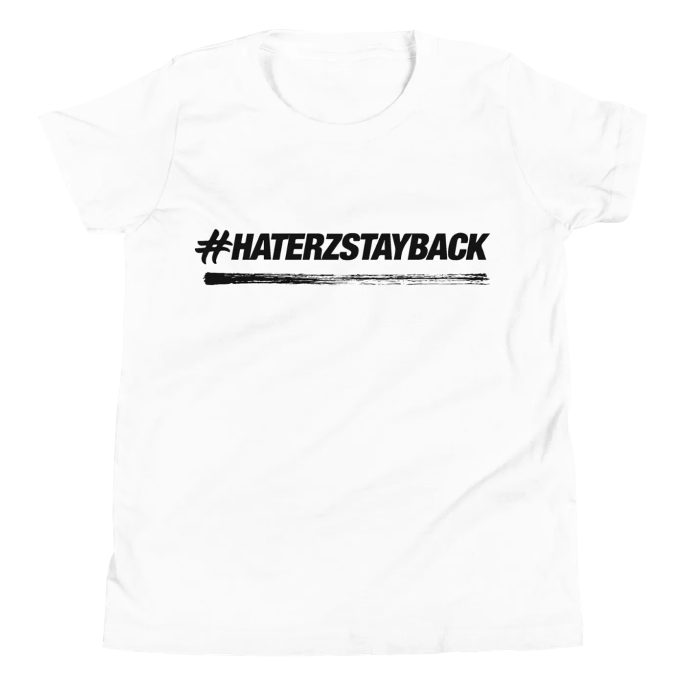 Jay Blaze #HaterzStayBack Kid's T-Shirt (White)