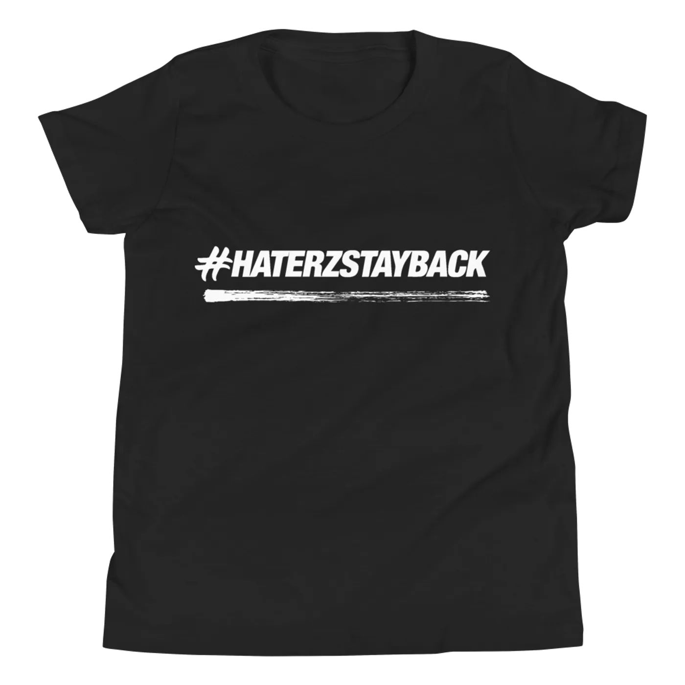 Jay Blaze #HaterzStayBack Kid's T-Shirt (Black)