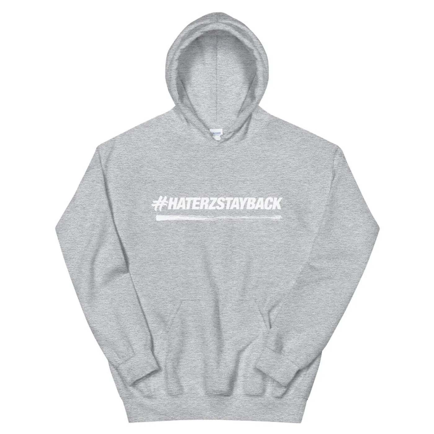 Jay Blaze #HaterzStayBack Men's Hoodie Classic (Grey)