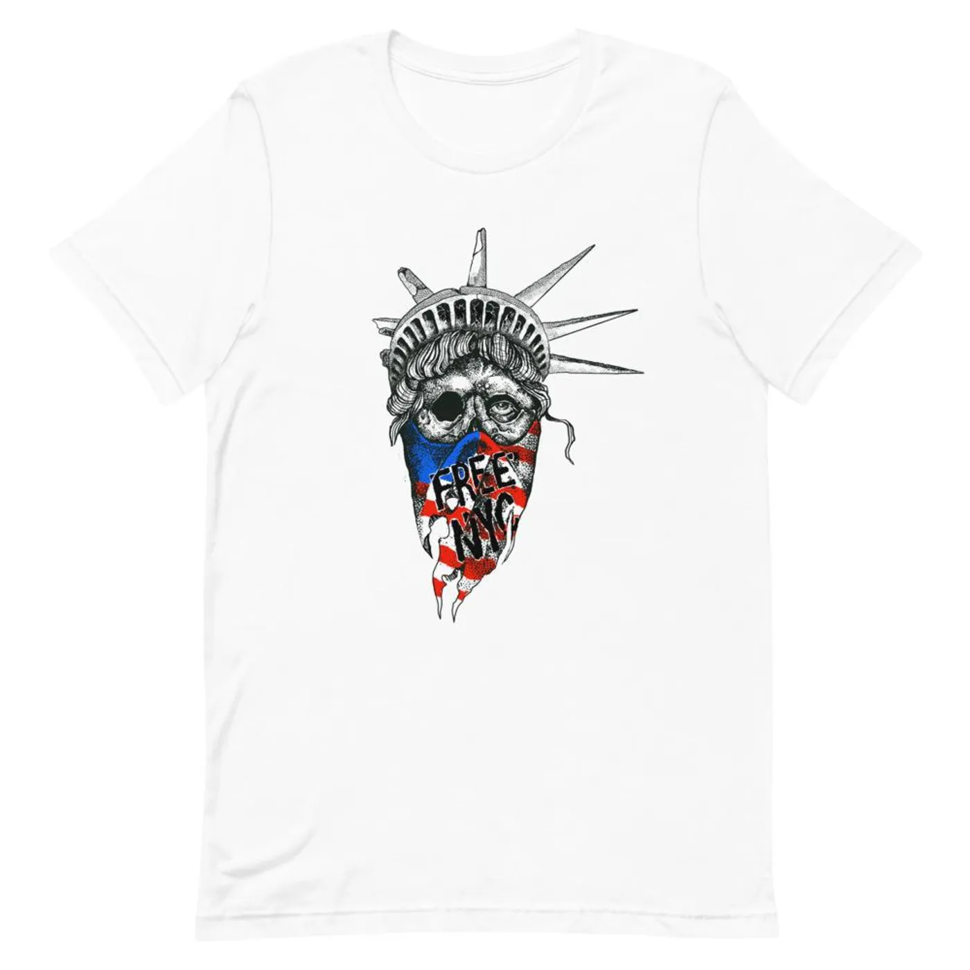 The Gifted Program "FREE NYC" Statue Of Libery - Short-Sleeve Unisex  T-Shirt