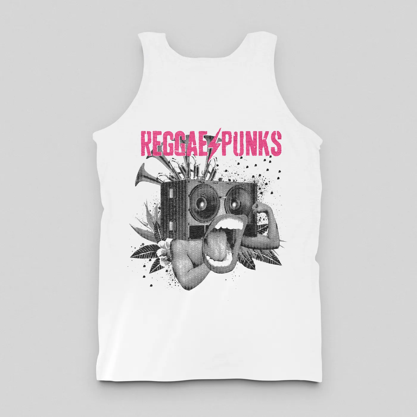 Berlin Boom Orchestra - Reggae Punk - Tank Top weiß