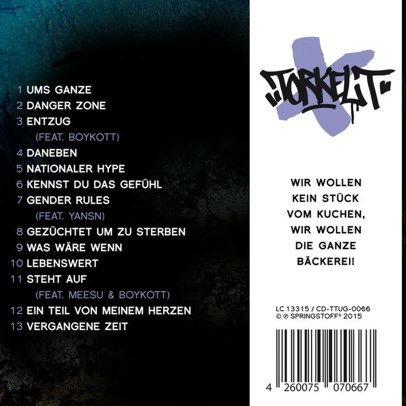 Torkel T - Ums Ganze (CD)