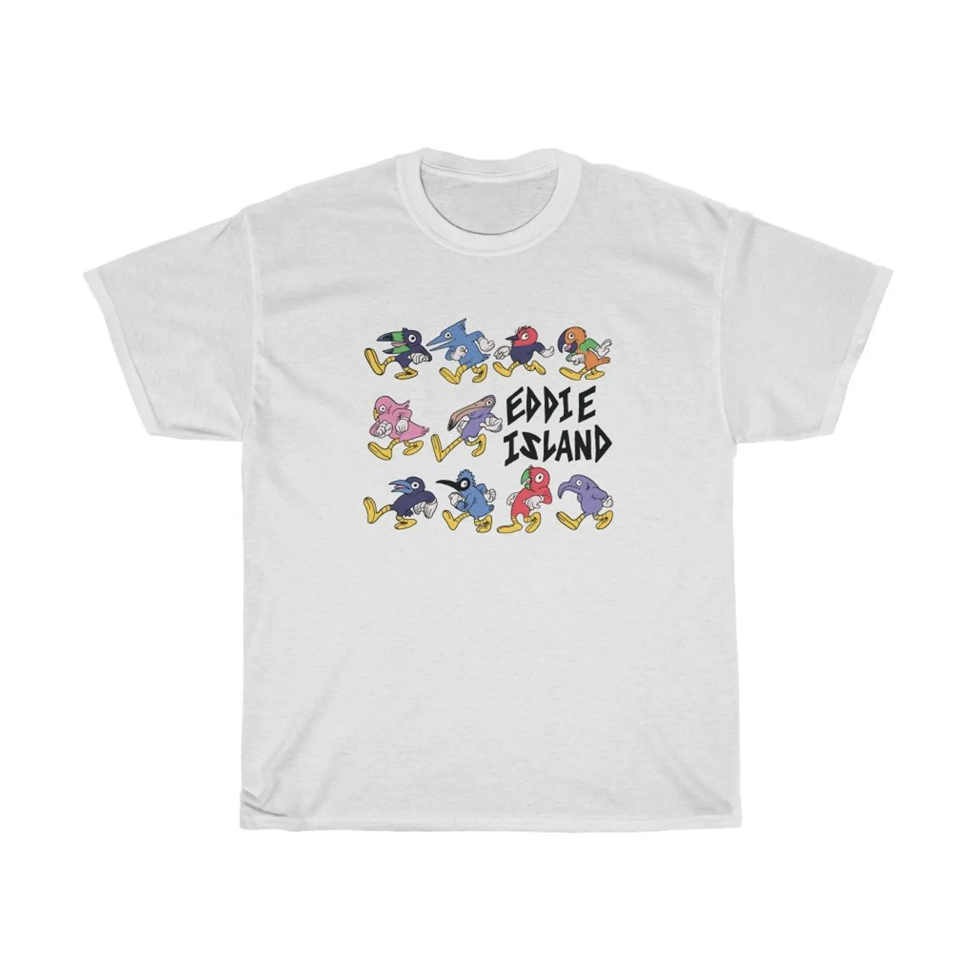 Eddie Island Shirt - Birds (Unisex)