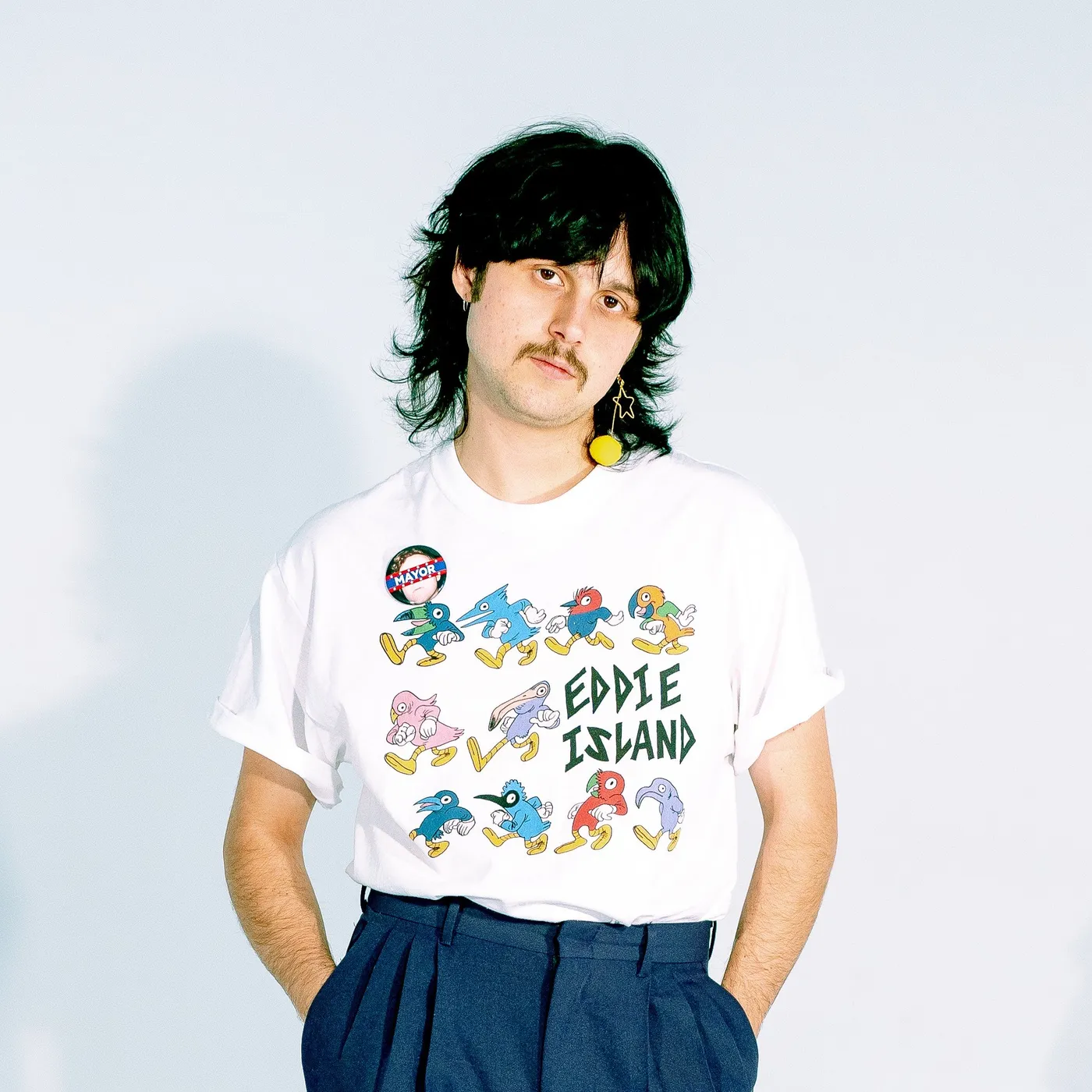 Eddie Island Shirt - Birds (Unisex)