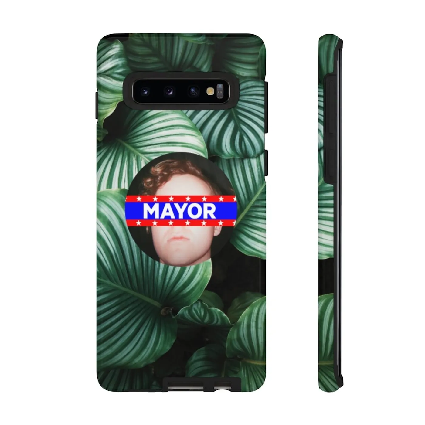 Eddie Island Tough Phone Cases (Apple & Android) - Mayor Button Island Flora